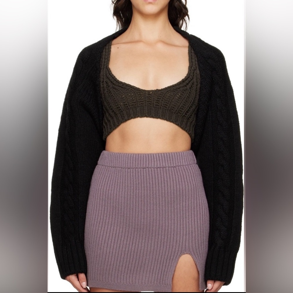 OPEN YY SSENSE Exclusive Off-White Cardigan